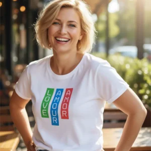 Camiseta Join Celebration Love & Amor & Amour