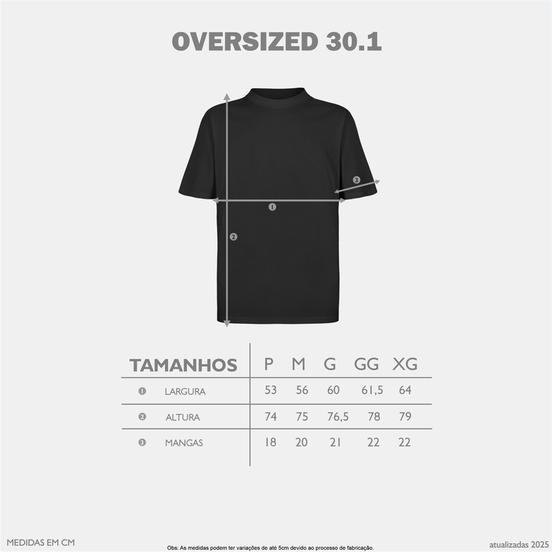 Camiseta Oversized
