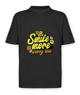 smile more - work less -frente