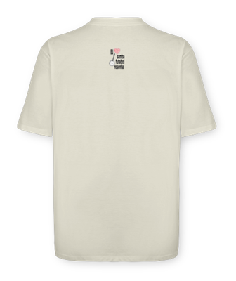 Camiseta Oversized - Amo Samba Futebol Resenha - costas